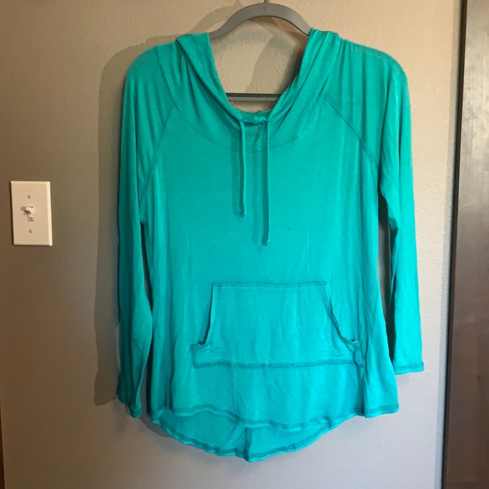 Maurices teal light hoodie!
